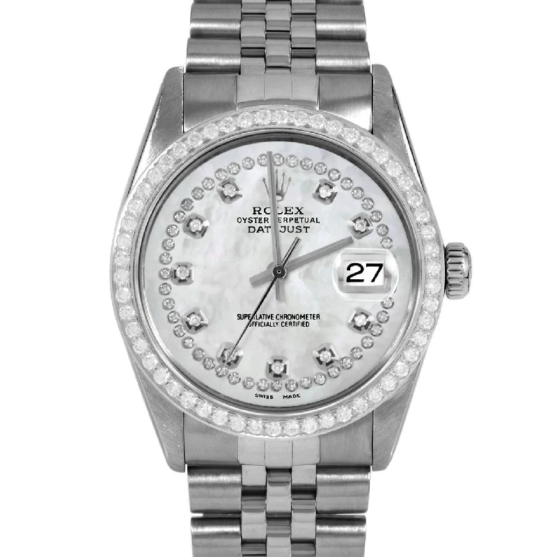 Rolex Datejust 36mm | 16014-WMOP-STRD-BDS-JBL