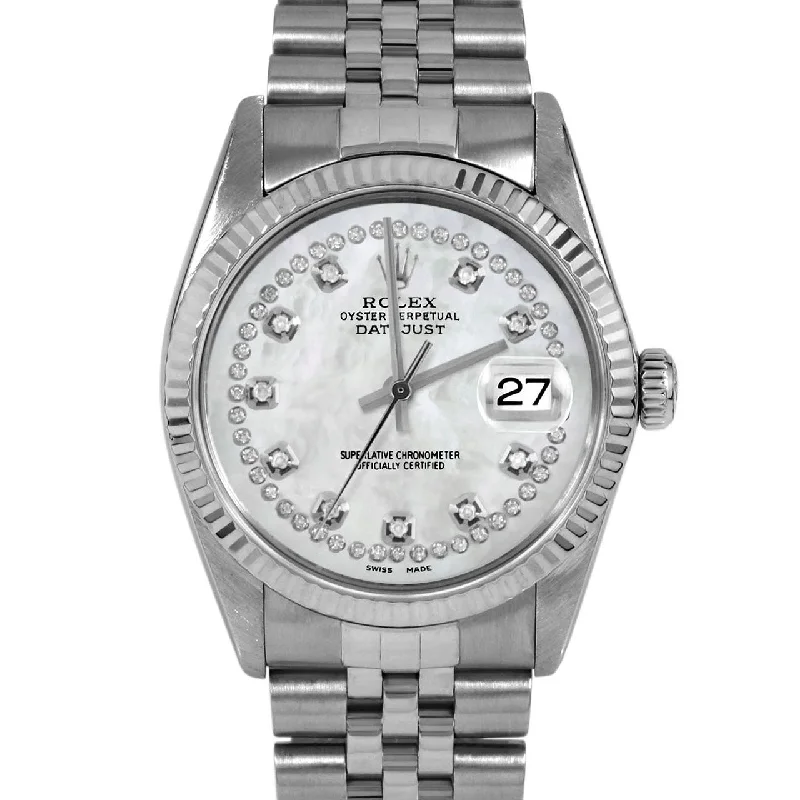 Rolex Datejust 36mm | 16014-WMOP-STRD-FLT-JBL