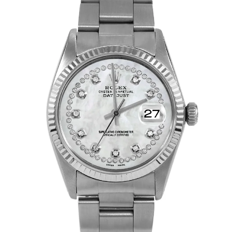 Rolex Datejust 36mm | 16014-WMOP-STRD-FLT-OYS