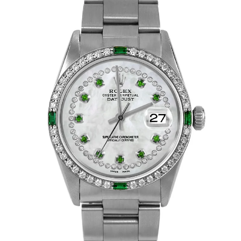 Rolex Datejust 36mm | 16014-WMOP-STRE-4EMD-OYS