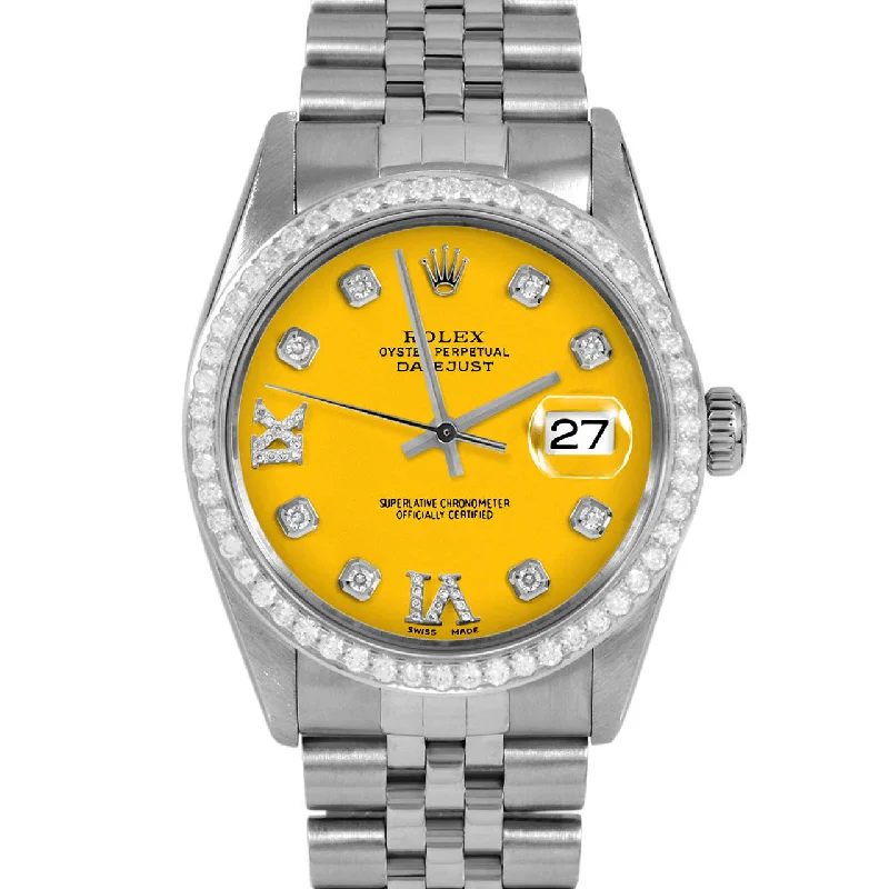 Rolex Datejust 36mm | 16014-YLW-8DR69-BDS-JBL