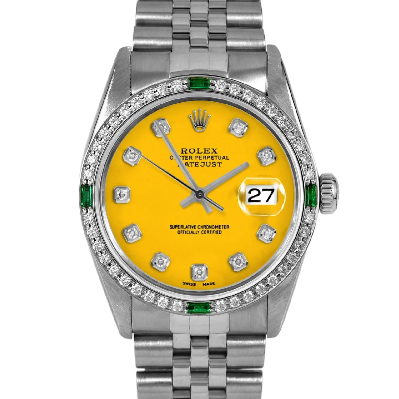 Rolex Datejust 36mm | 16014-YLW-DIA-AM-4EMD-JBL