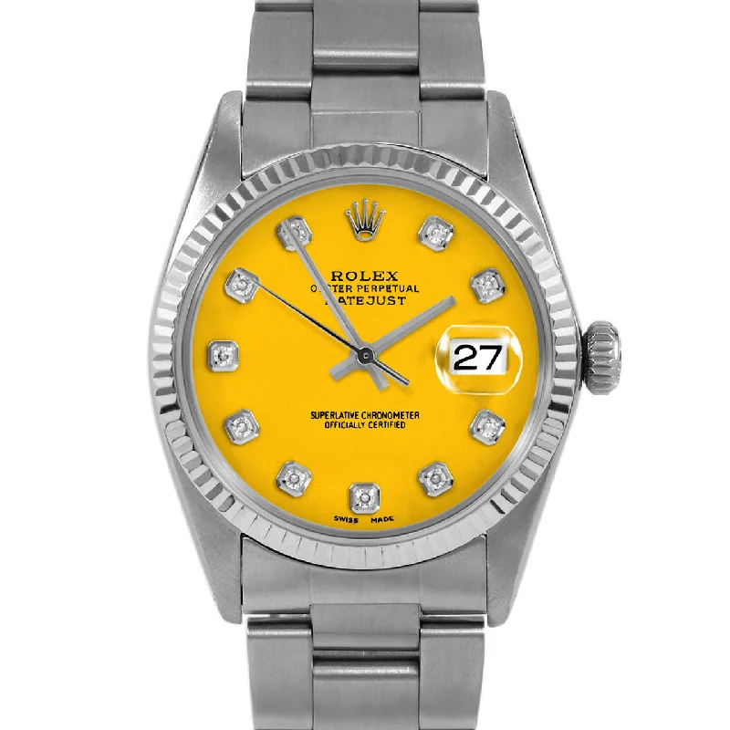 Rolex Datejust 36mm | 16014-YLW-DIA-AM-FLT-OYS