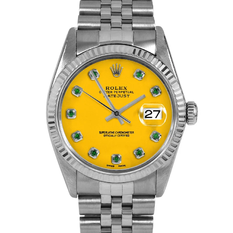 Rolex Datejust 36mm | 16014-YLW-EMD-AM-FLT-JBL