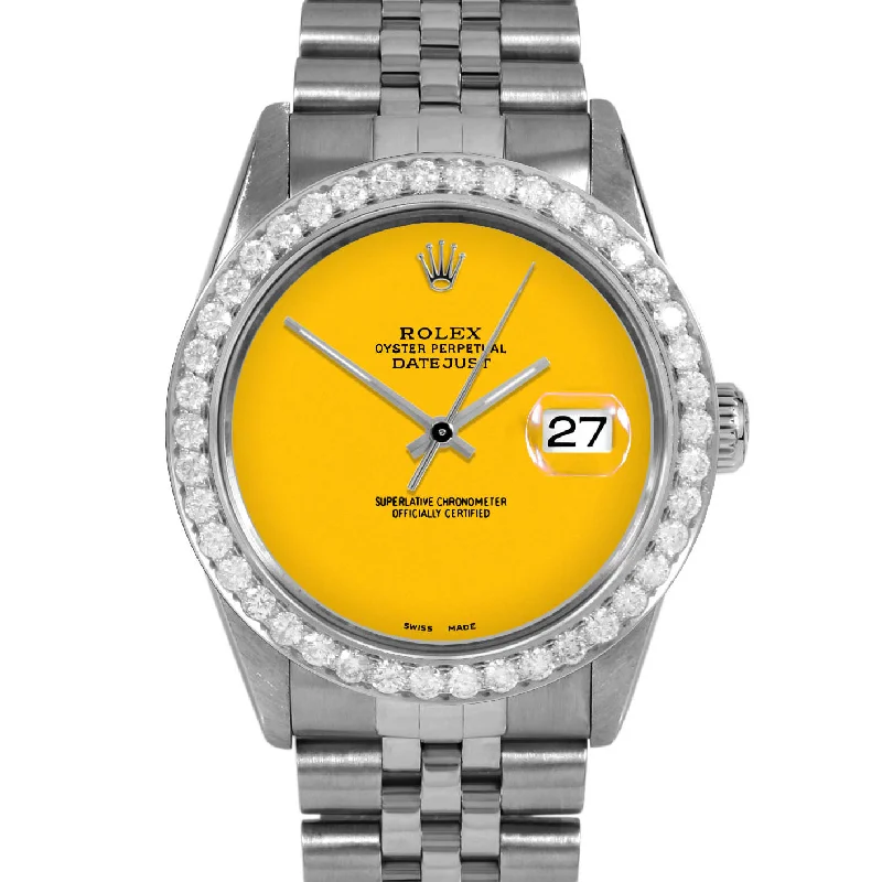 Rolex Datejust 36mm | 16014-YLW-NOHM-25CT-JBL