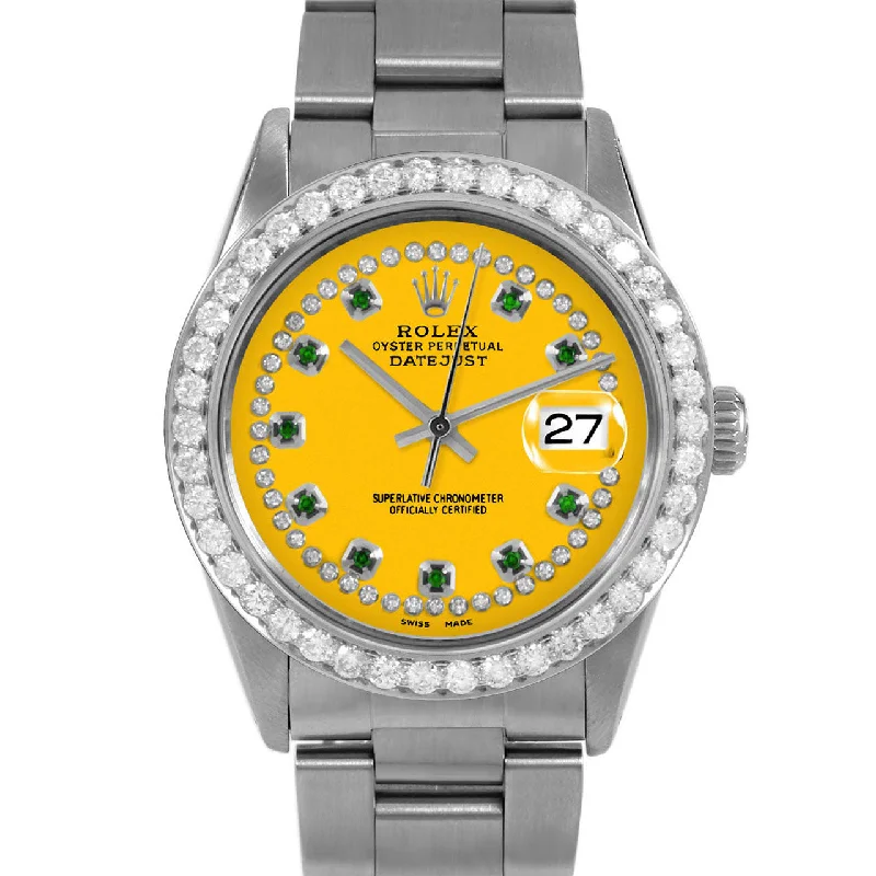 Rolex Datejust 36mm | 16014-YLW-STRE-25CT-OYS