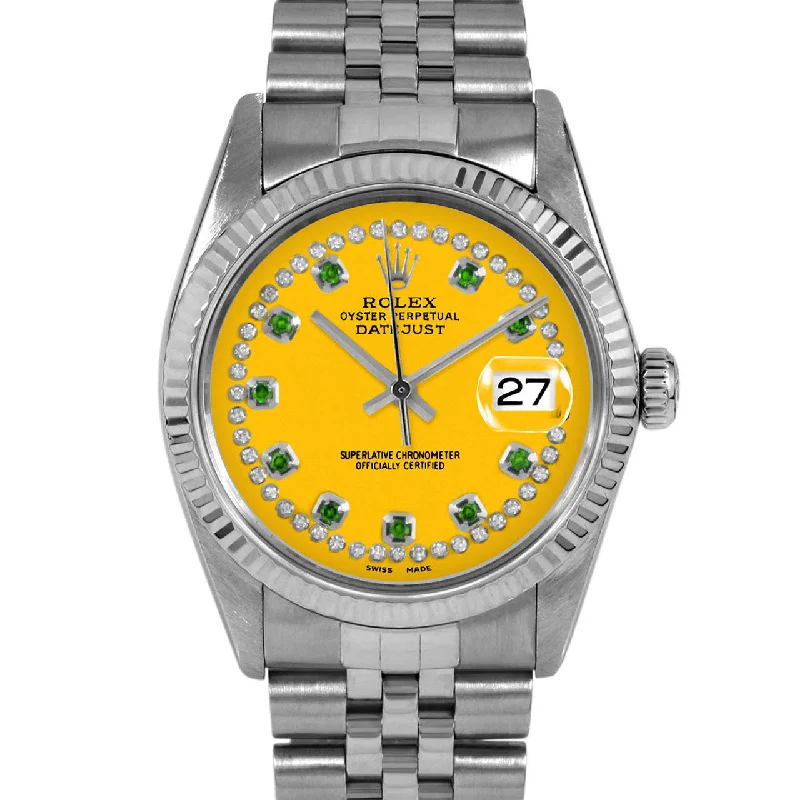 Rolex Datejust 36mm | 16014-YLW-STRE-FLT-JBL