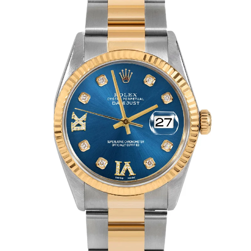 Rolex Datejust 36mm | 16233-BLU-8DR69-FLT-OYS