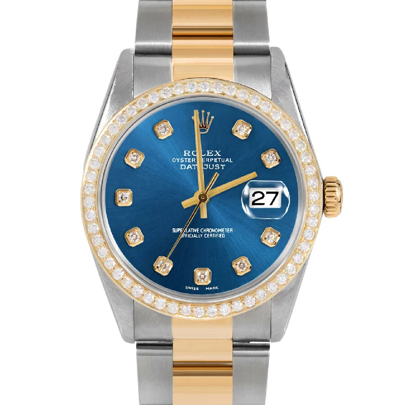 Rolex Datejust 36mm | 16233-BLU-DIA-AM-BDS-OYS