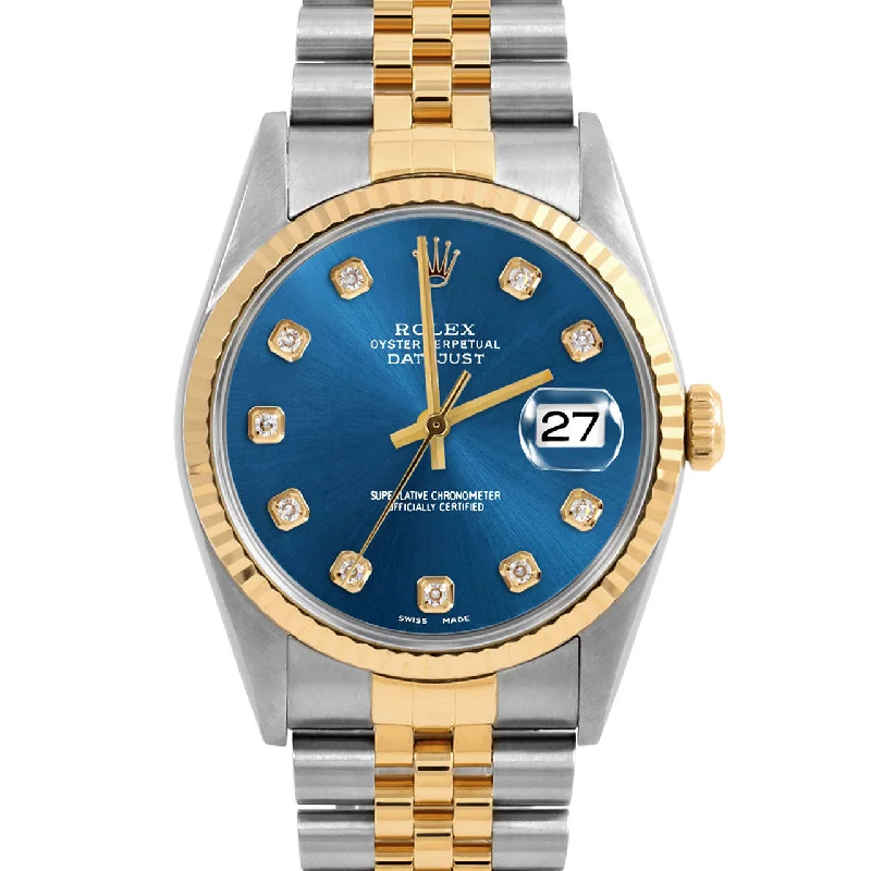 Rolex Datejust 36mm | 16233-BLU-DIA-AM-FLT-JBL