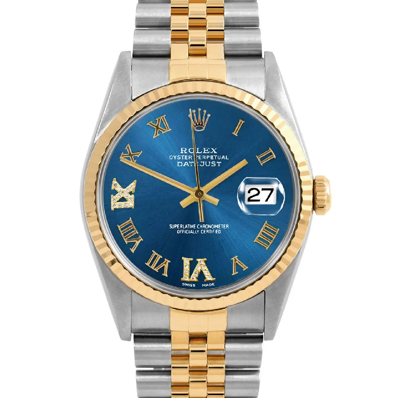 Rolex Datejust 36mm | 16233-BLU-RDR69-FLT-JBL