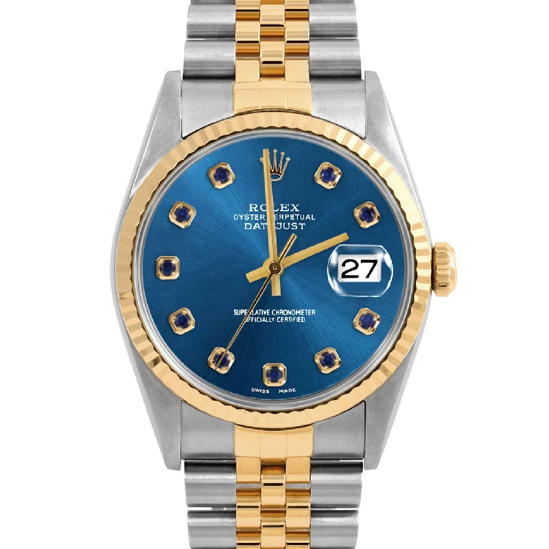 Rolex Datejust 36mm | 16233-BLU-SPH-AM-FLT-JBL