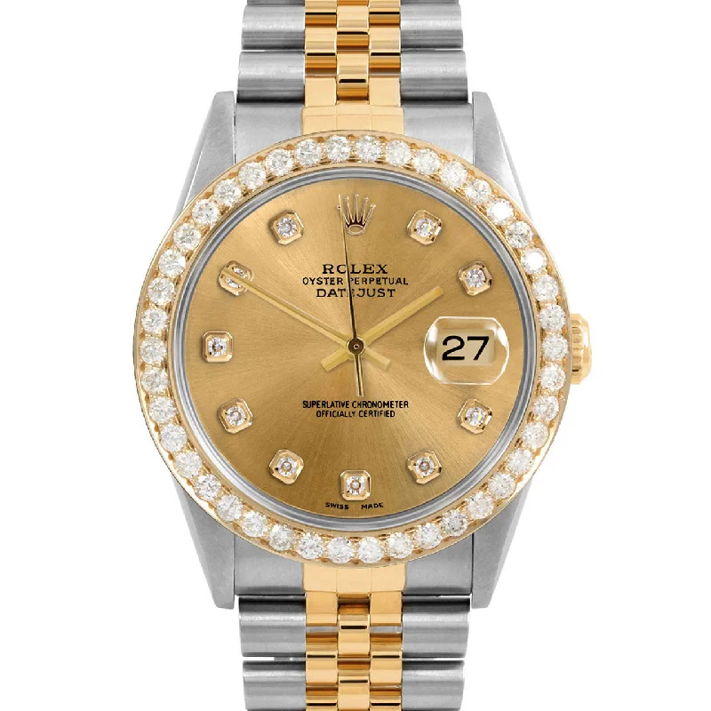 Rolex Datejust 36mm | 16233-CHM-DIA-AM-25CT-JBL