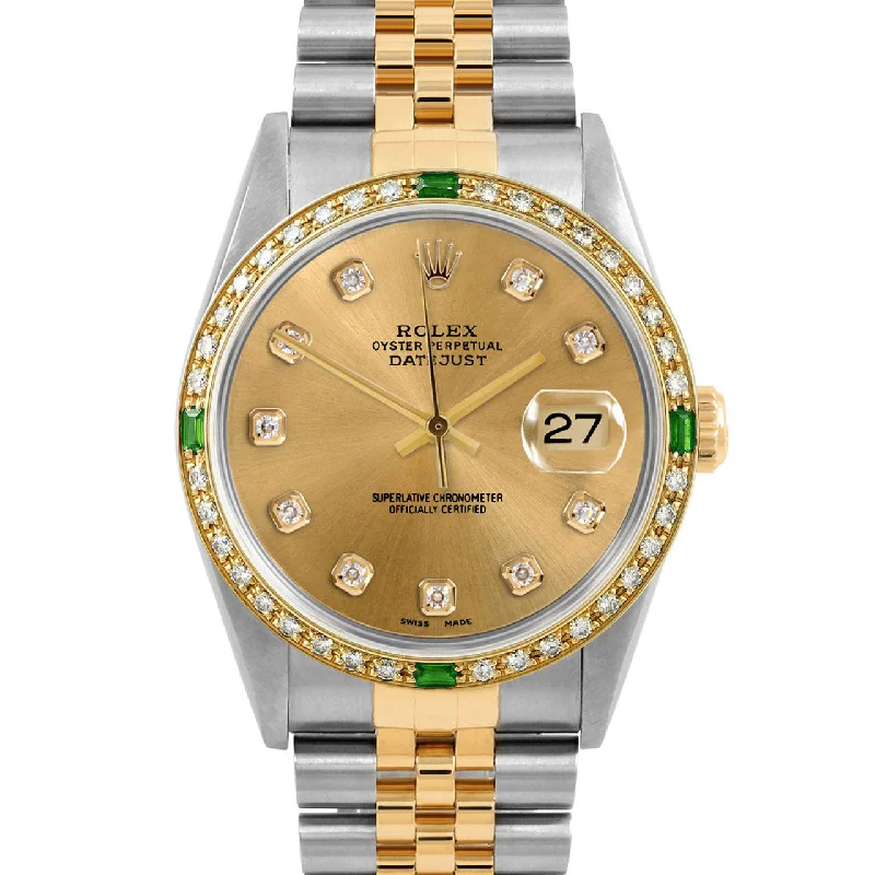 Rolex Datejust 36mm | 16233-CHM-DIA-AM-4EMD-JBL