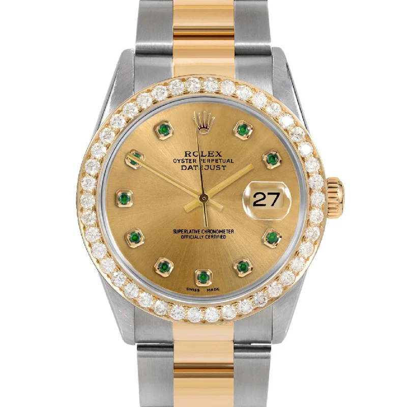 Rolex Datejust 36mm | 16233-CHM-EMD-AM-25CT-OYS