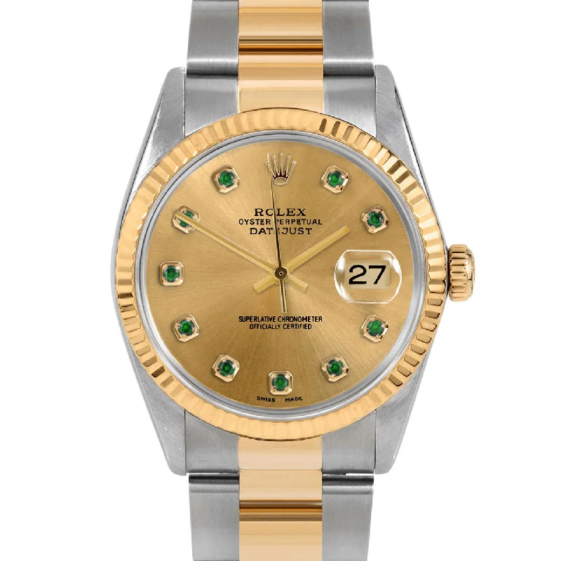 Rolex Datejust 36mm | 16233-CHM-EMD-AM-FLT-OYS