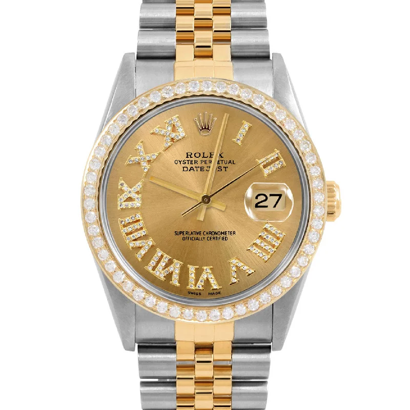 Rolex Datejust 36mm | 16233-CHM-FDR-BDS-JBL