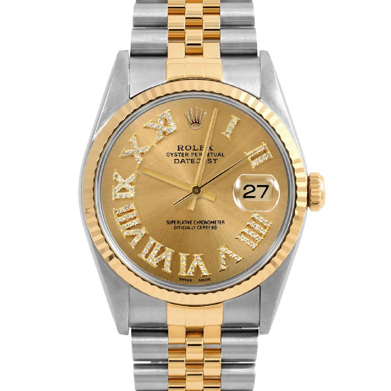 Rolex Datejust 36mm | 16233-CHM-FDR-FLT-JBL