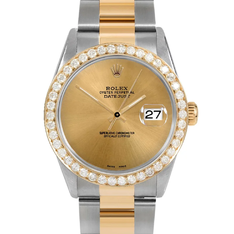 Rolex Datejust 36mm | 16233-CHM-NOHM-25CT-OYS