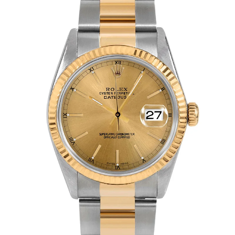 Rolex Datejust 36mm | 16233-CHM-STK-FLT-OYS