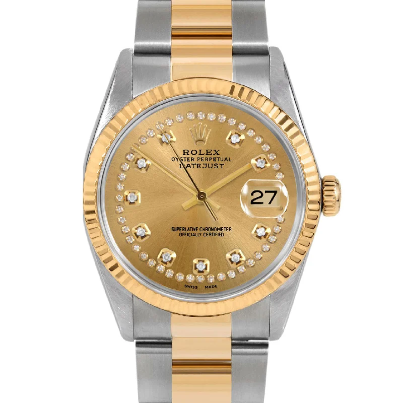 Rolex Datejust 36mm | 16233-CHM-STRD-FLT-OYS