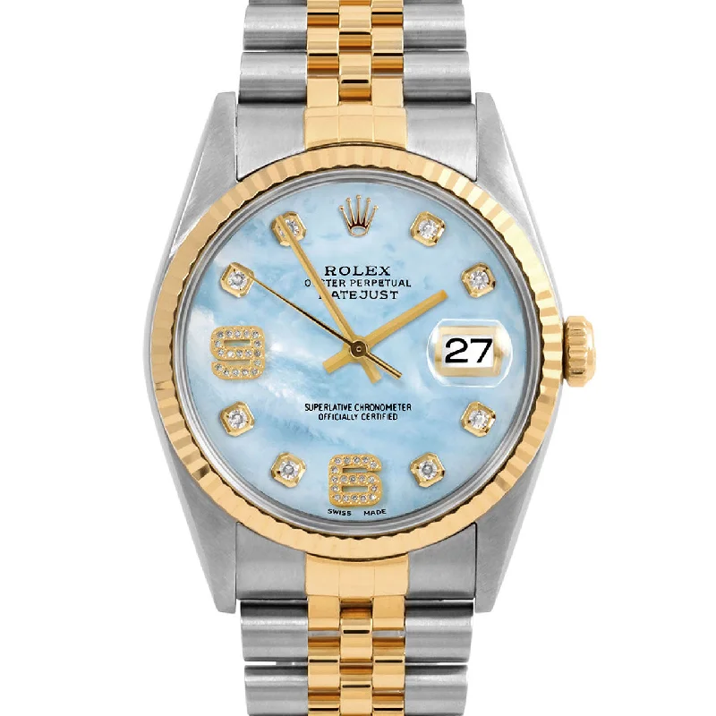 Rolex Datejust 36mm | 16233-LBMOP-8DA69-FLT-JBL