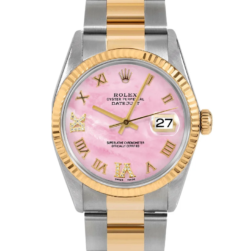 Rolex Datejust 36mm | 16233-PMOP-RDR69-FLT-OYS