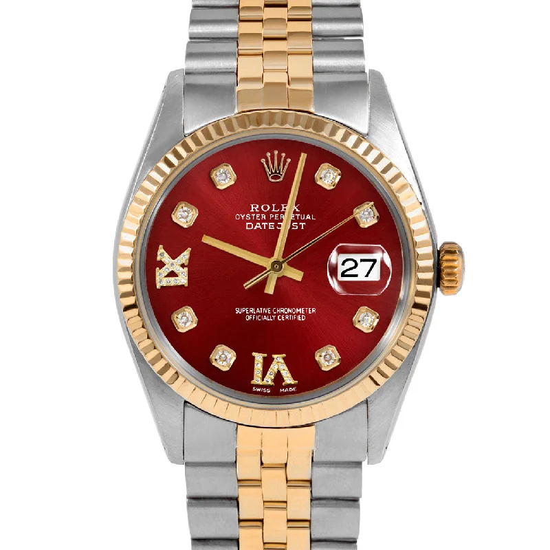 Rolex Datejust 36mm | 16233-RED-8DR69-FLT-JBL