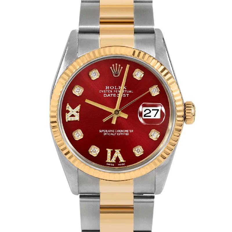 Rolex Datejust 36mm | 16233-RED-8DR69-FLT-OYS