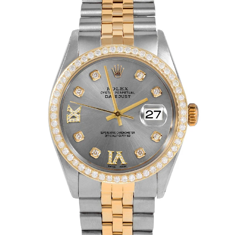 Rolex Datejust 36mm | 16233-SLT-8DR69-BDS-JBL