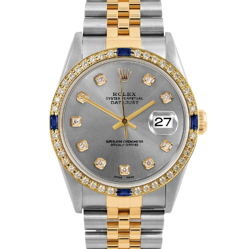 Rolex Datejust 36mm | 16233-SLT-DIA-AM-4SPH-JBL