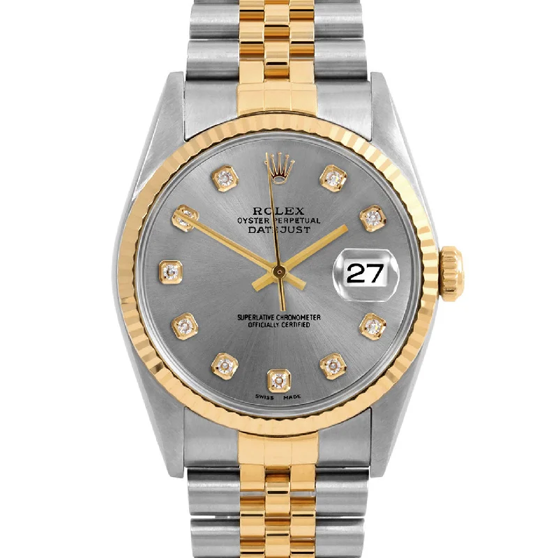 Rolex Datejust 36mm | 16233-SLT-DIA-AM-FLT-JBL