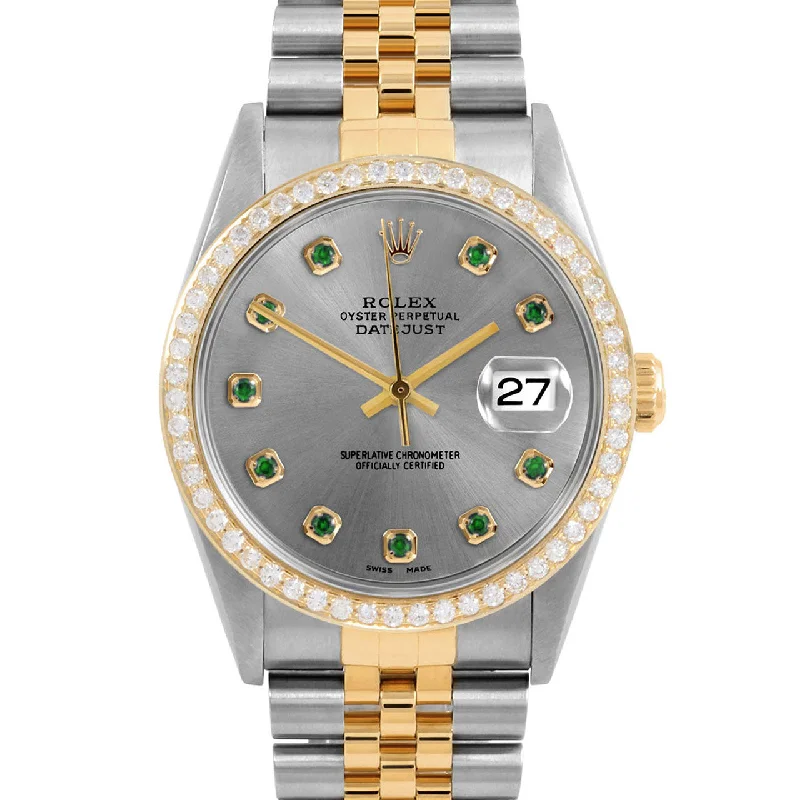 Rolex Datejust 36mm | 16233-SLT-EMD-AM-BDS-JBL