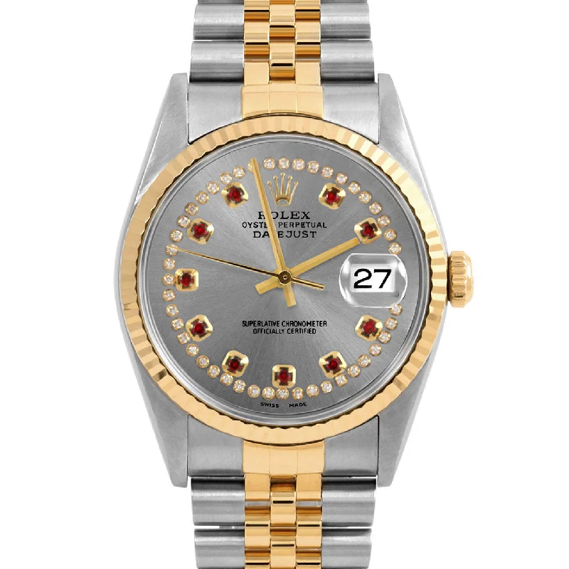 Rolex Datejust 36mm | 16233-SLT-STRR-FLT-JBL