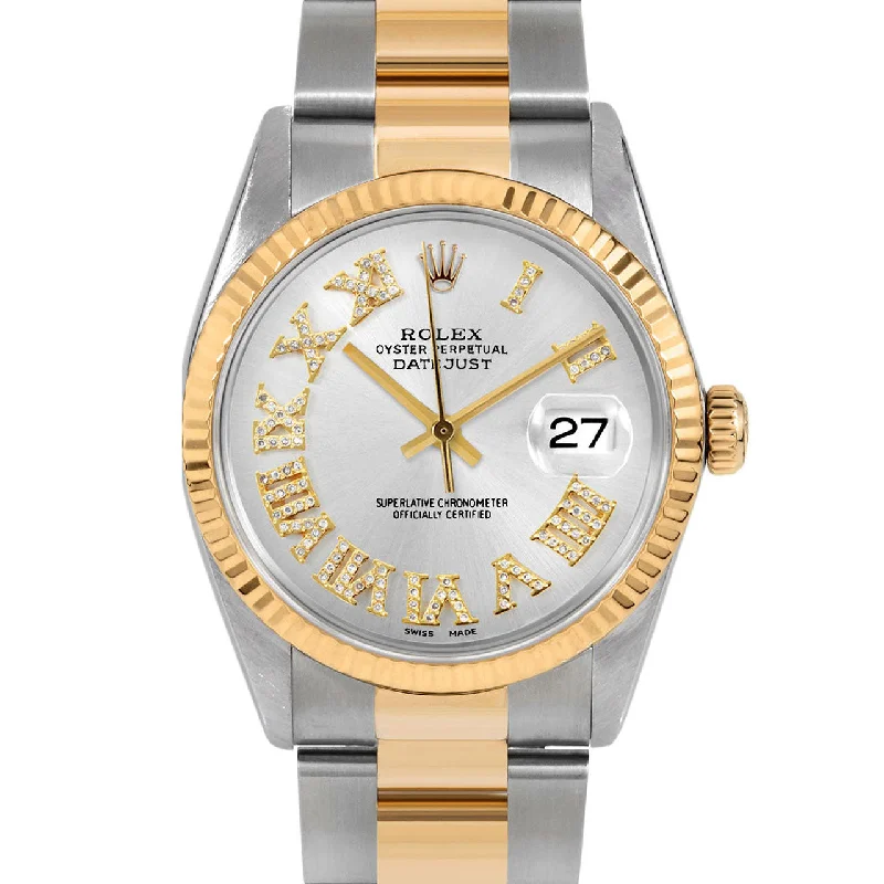 Rolex Datejust 36mm | 16233-SLV-FDR-FLT-OYS