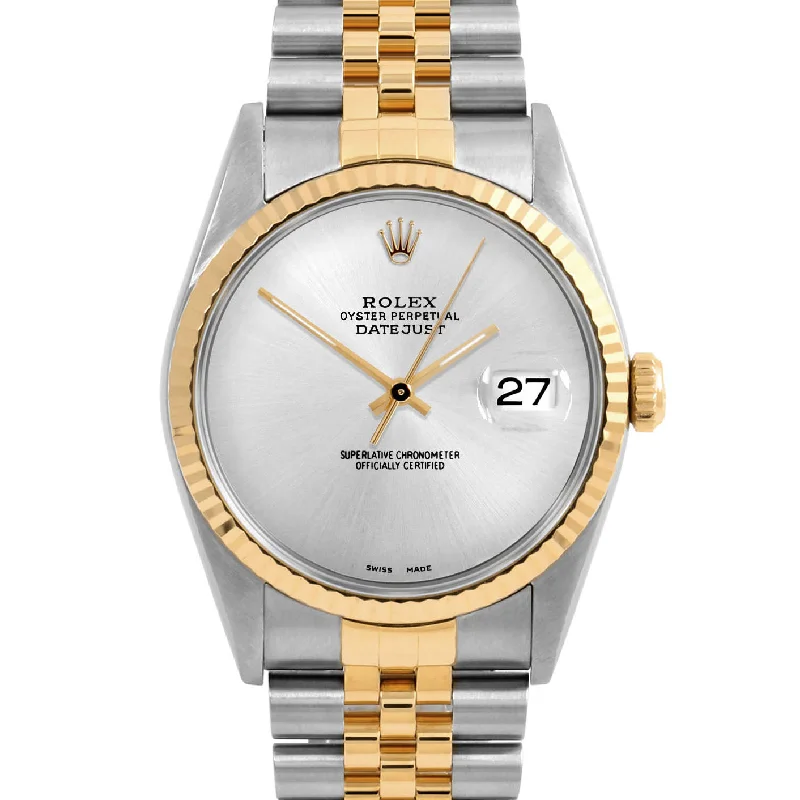 Rolex Datejust 36mm | 16233-SLV-NOHM-FLT-JBL