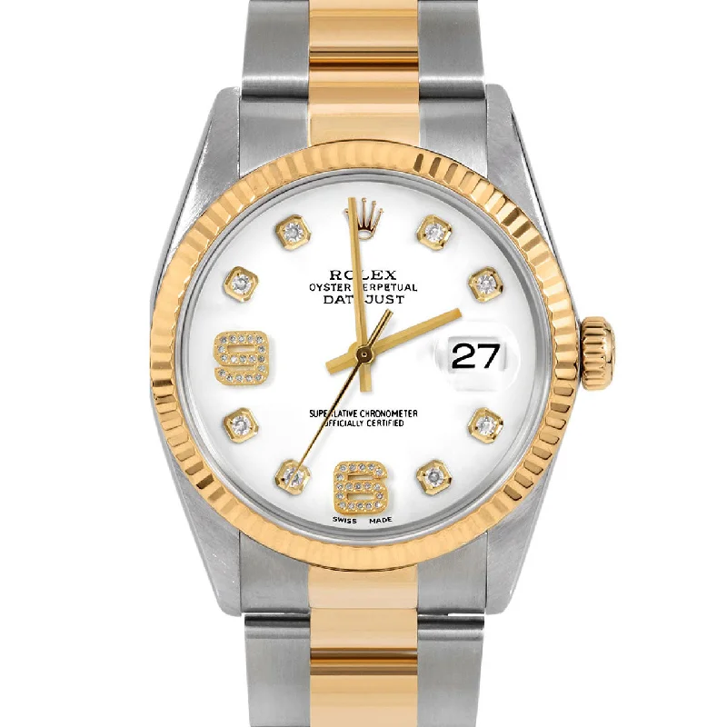 Rolex Datejust 36mm | 16233-WHT-8DA69-FLT-OYS