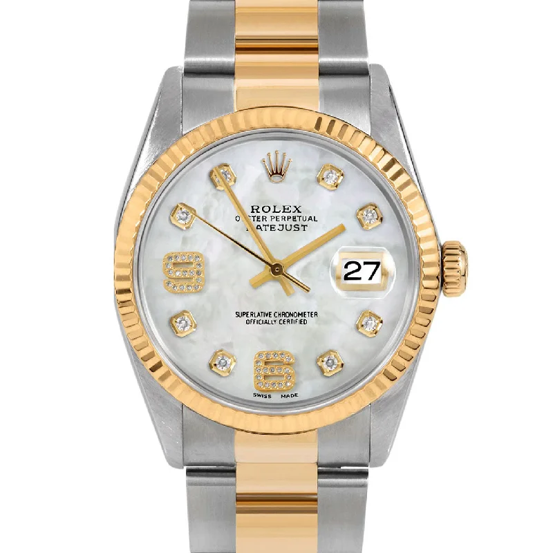 Rolex Datejust 36mm | 16233-WMOP-8DA69-FLT-OYS