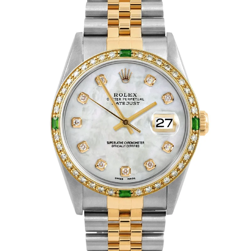 Rolex Datejust 36mm | 16233-WMOP-DIA-AM-4EMD-JBL