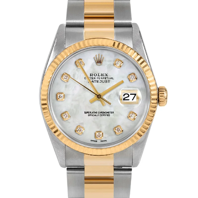 Rolex Datejust 36mm | 16233-WMOP-DIA-AM-FLT-OYS