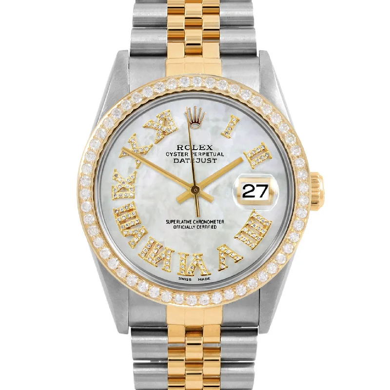 Rolex Datejust 36mm | 16233-WMOP-FDR-BDS-JBL