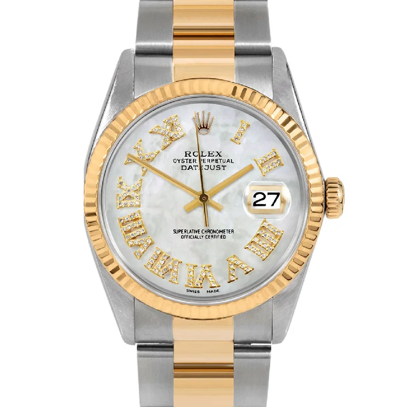 Rolex Datejust 36mm | 16233-WMOP-FDR-FLT-OYS