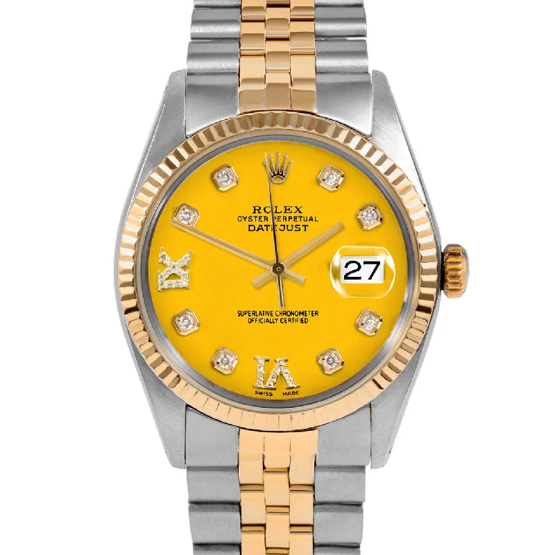 Rolex Datejust 36mm | 16233-YLW-8DR69-FLT-JBL