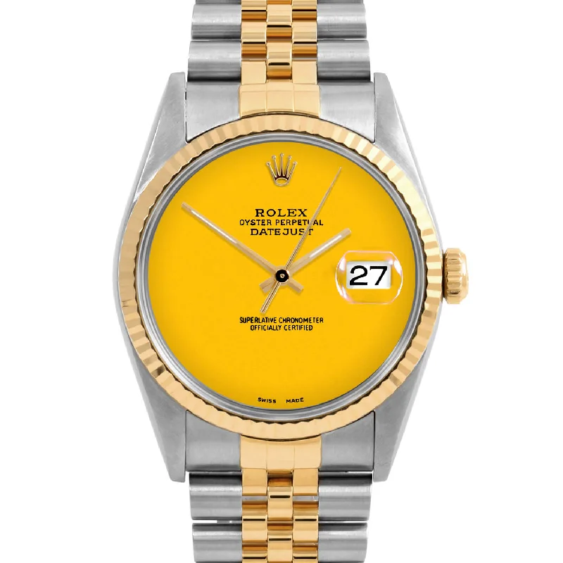 Rolex Datejust 36mm | 16233-YLW-NOHM-FLT-JBL