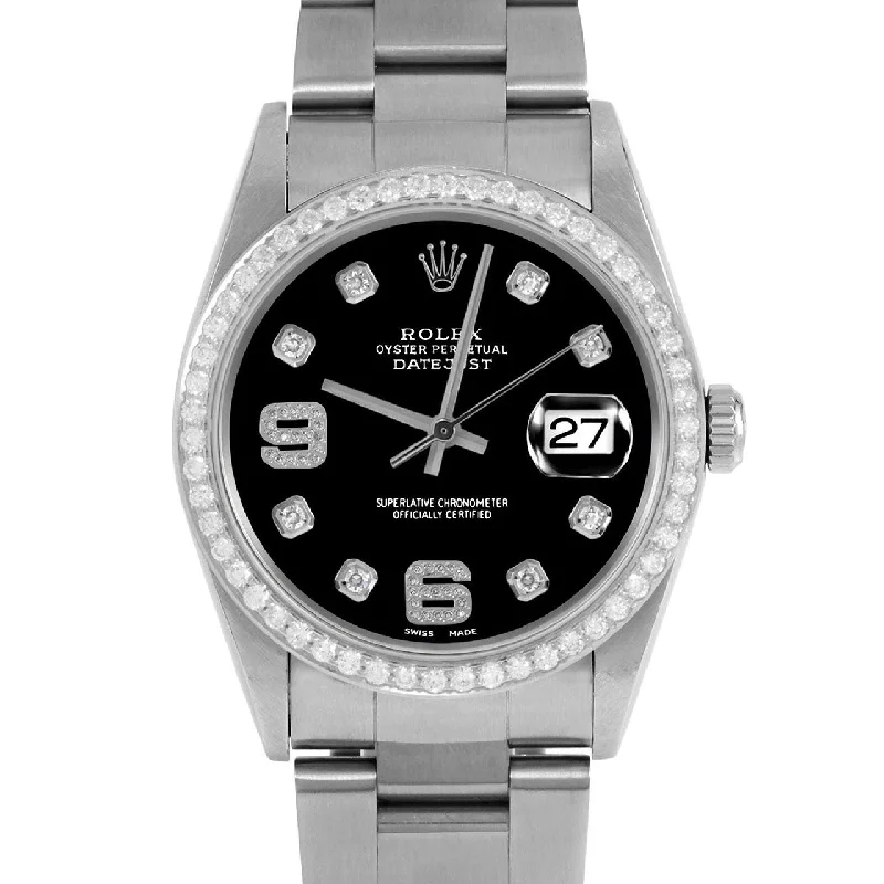 Rolex Datejust 36mm | 16234-BLK-8DA69-BDS-OYS