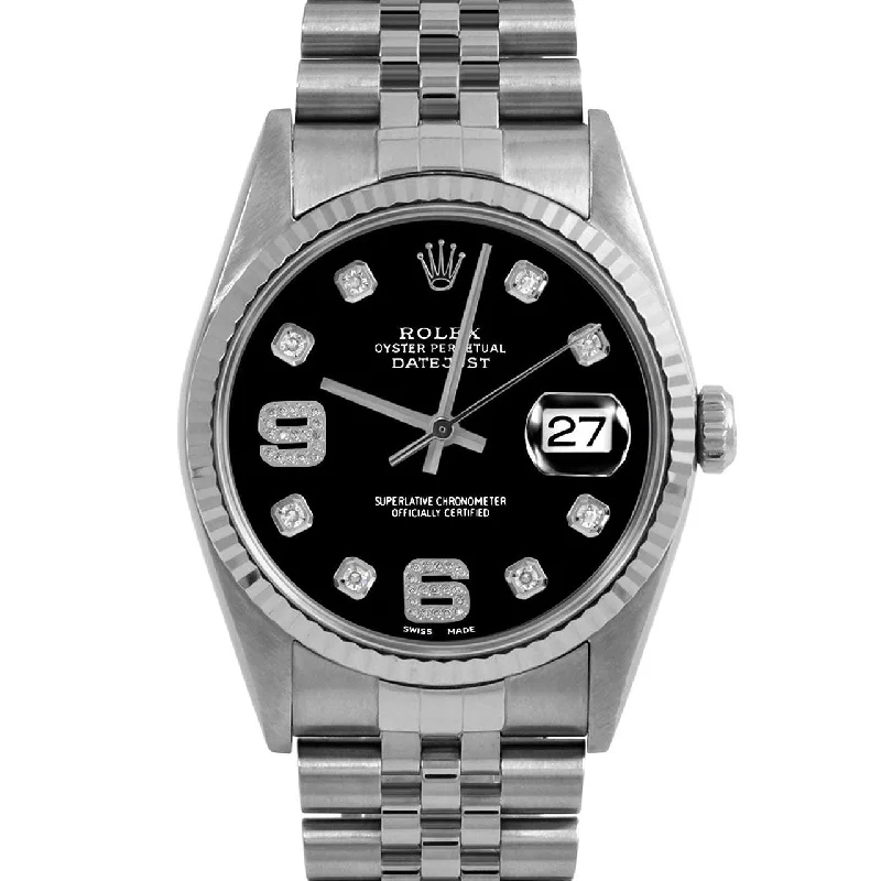 Rolex Datejust 36mm | 16234-BLK-8DA69-FLT-JBL