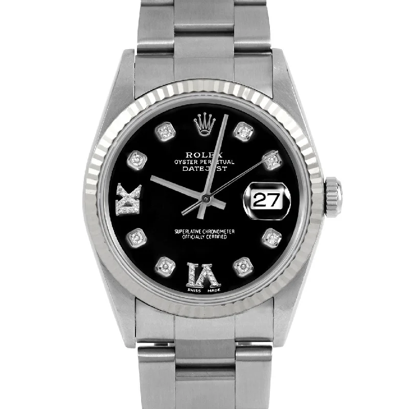 Rolex Datejust 36mm | 16234-BLK-8DR69-FLT-OYS