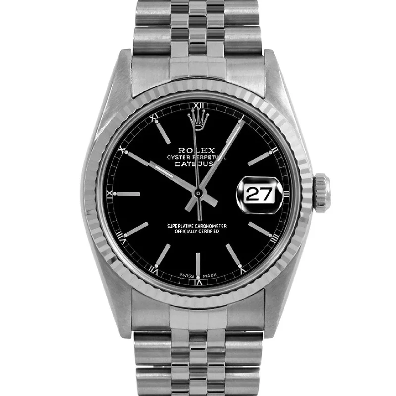 Rolex Datejust 36mm | 16234-BLK-STK-FLT-JBL