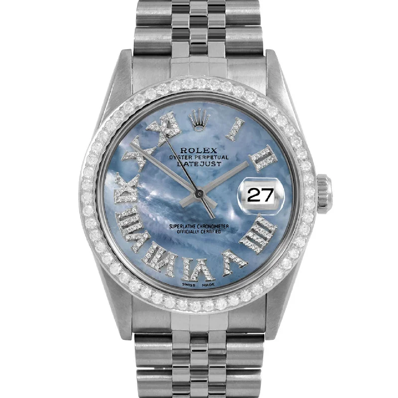 Rolex Datejust 36mm | 16234-BLMOP-FDR-BDS-JBL