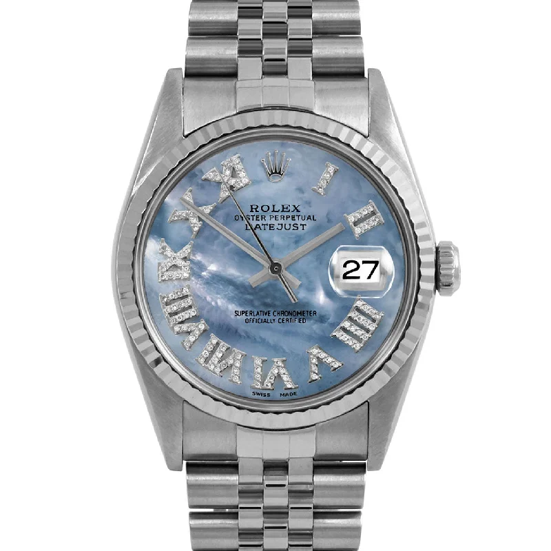 Rolex Datejust 36mm | 16234-BLMOP-FDR-FLT-JBL